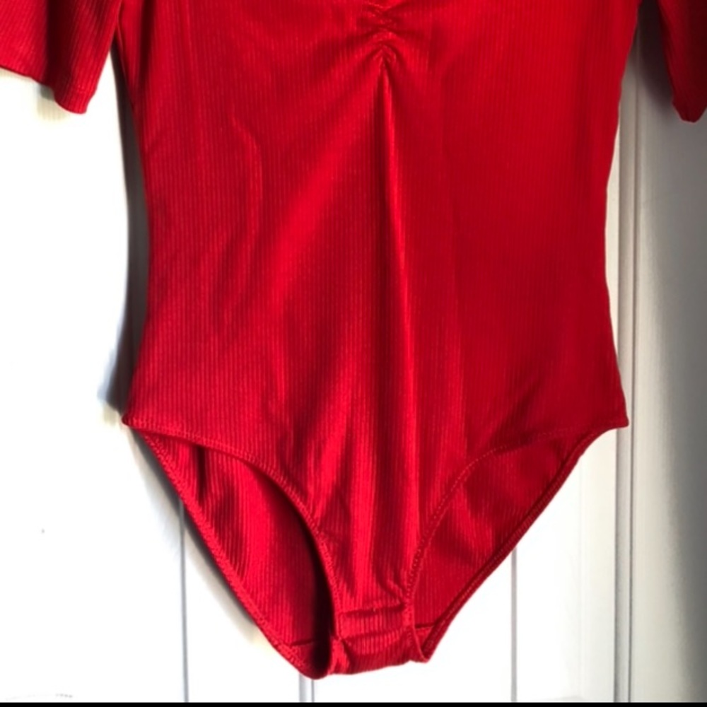 Red Bodysuit - Picture 2 of 5